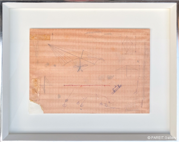 PANAMARENKO - Studie voor Delta-Vliegtuig