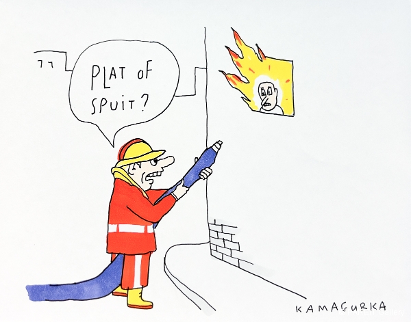 KAMAGURKA - Plat of spuit?