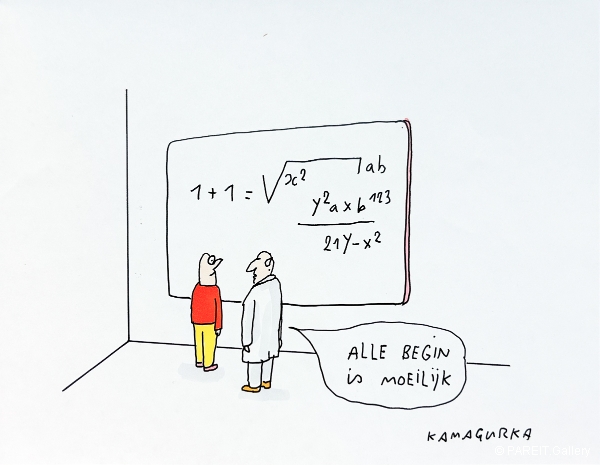 KAMAGURKA - Alle begin is moeilijk