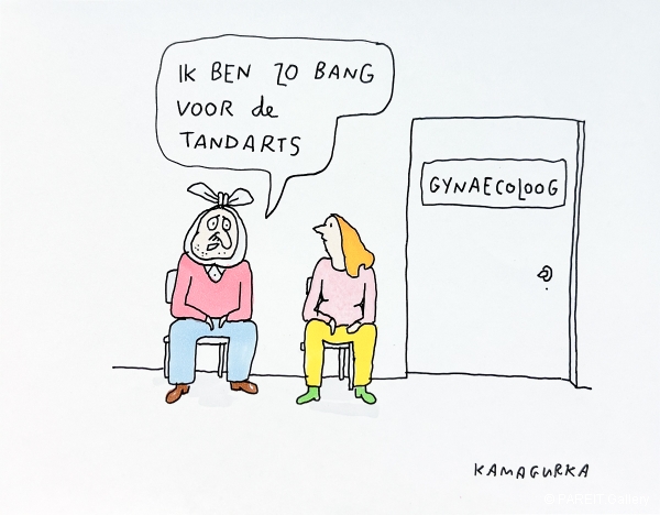 KAMAGURKA - Ik ben zo bang van de tandarts