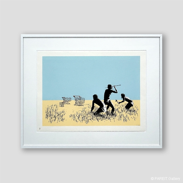BANKSY - Trolley Hunters (signed)