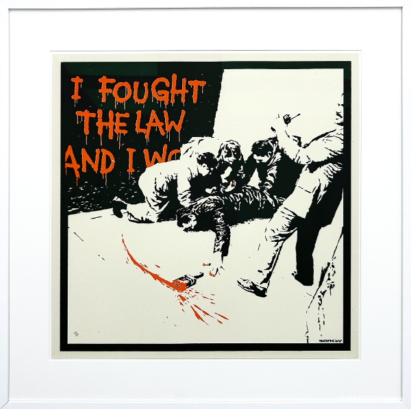 BANKSY - I fought the law