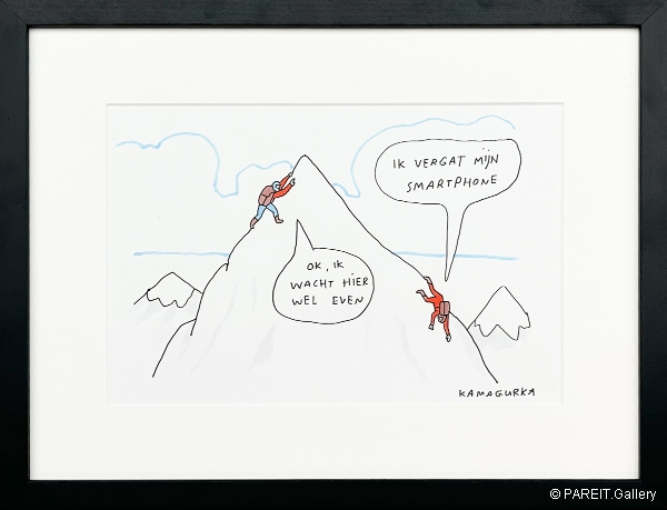 KAMAGURKA - Ik vergat mijn smartphone