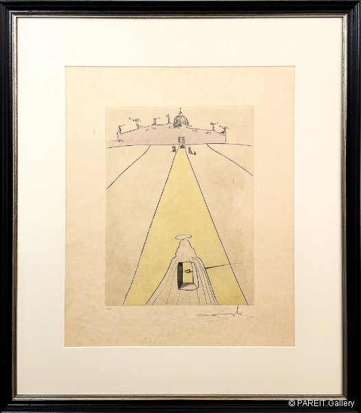 DAL� Salvador - Dieu, le temps, l'espace et le Pape