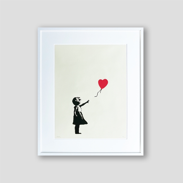 BANKSY - Girl with Balloon - Signed