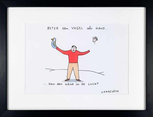 KAMAGURKA - Beter een vogel als hand