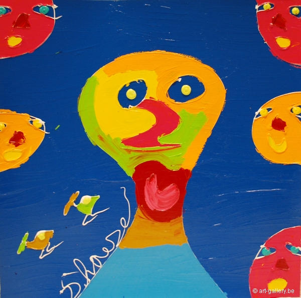 D HAESE Hannes - Painting in plexibox 2