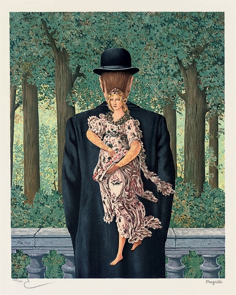 MAGRITTE Rene - Le bouquet tout fait