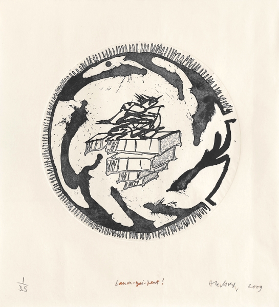 ALECHINSKY Pierre - Sauf qui peut
