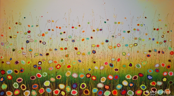 MURAVYEVA Yulia - Flowers in green fields