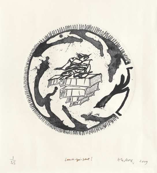 ALECHINSKY Pierre - Sauf qui peut