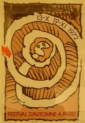 ALECHINSKY Pierre - Festival d'automne  Paris