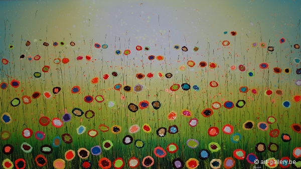 MURAVYEVA Yulia - Flowers with the green stripe