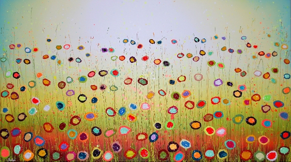 MURAVYEVA Yulia - Wide field of flowers