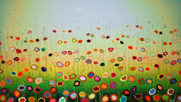 MURAVYEVA Yulia - Field of spring flowers