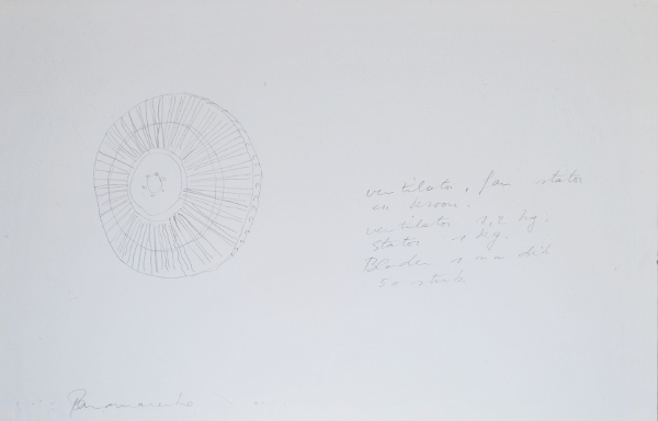 PANAMARENKO - Ventilator fan tekening