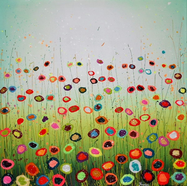 MURAVYEVA Yulia - Medium flowerfield green