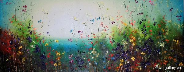 MURAVYEVA Yulia - FLOWERS UNDER THE SKY