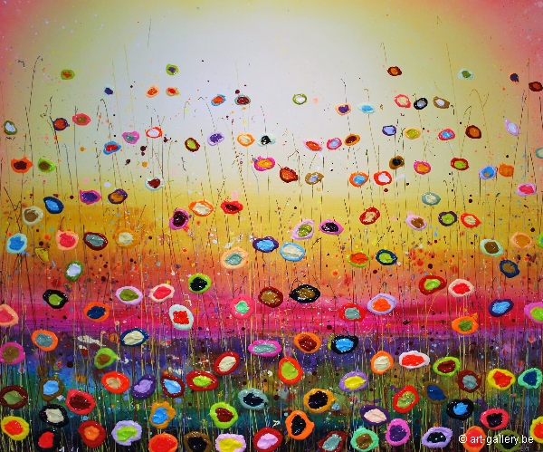 MURAVYEVA Yulia - Purple flower field
