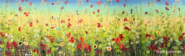 MURAVYEVA Yulia - The red flowers