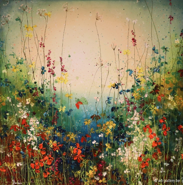 MURAVYEVA Yulia - Flowers behind the sea