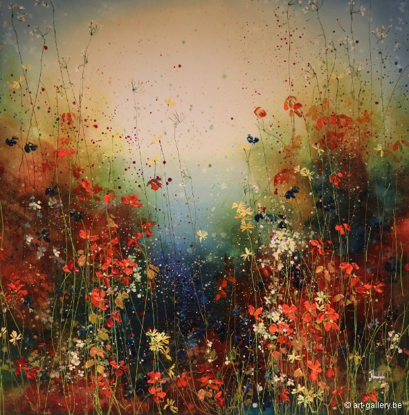 MURAVYEVA Yulia - Sea behind the flowers