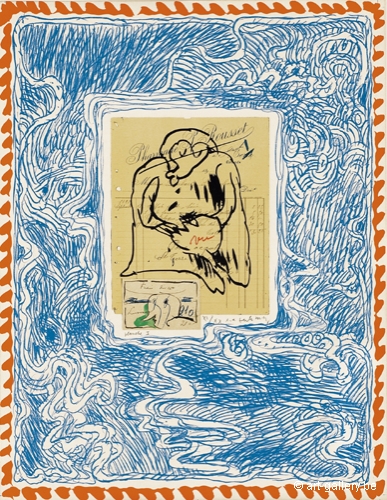 ALECHINSKY Pierre - Papiers trait�s 1