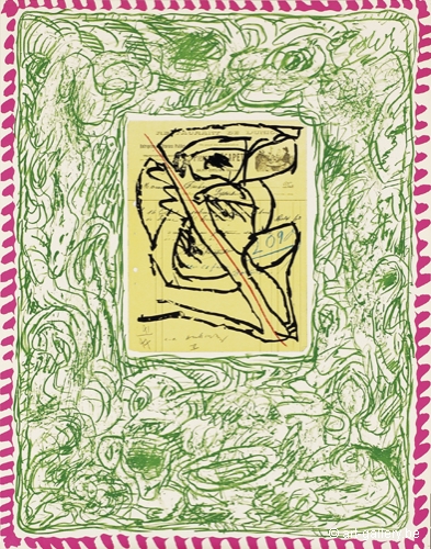 ALECHINSKY Pierre - Papiers trait�s 5