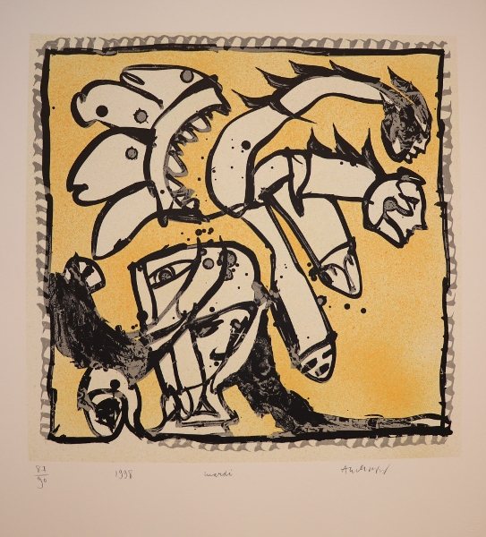 ALECHINSKY Pierre - Mardi