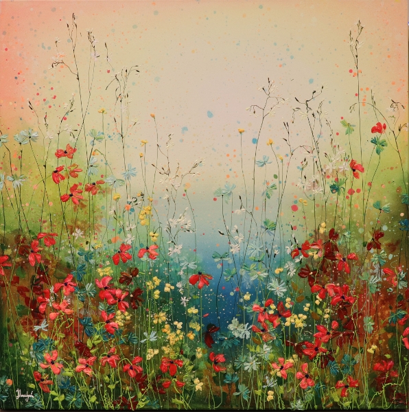 MURAVYEVA Yulia - Flowers at the blue lake