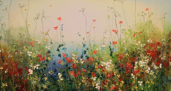 MURAVYEVA Yulia - Wide lake flowers