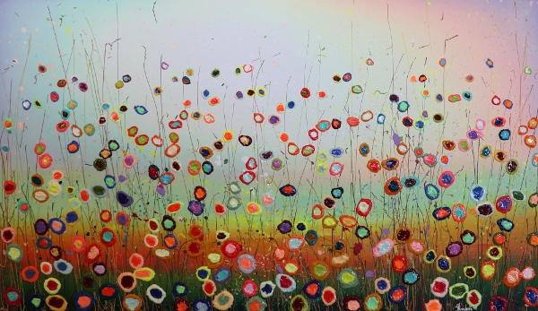 MURAVYEVA Yulia - Wide afternoon flowerfield