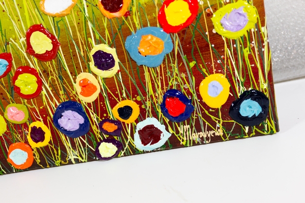 MURAVYEVA Yulia - Flowerfield in the morning sun