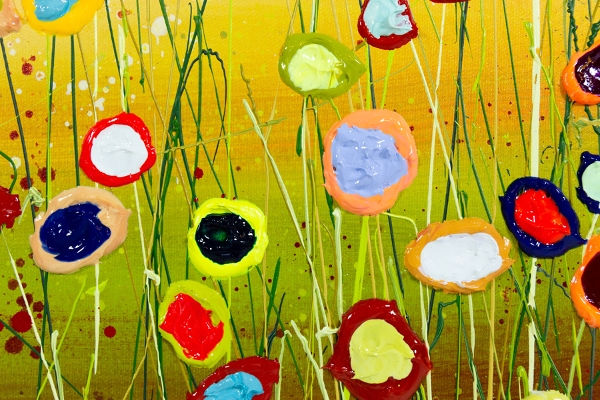 MURAVYEVA Yulia - Flowerfield in the morning sun