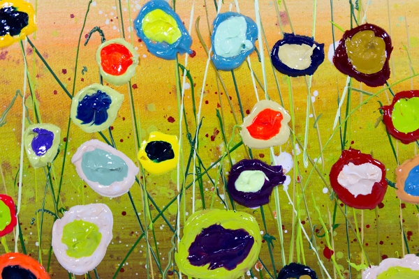 MURAVYEVA Yulia - Flowerfield in the morning sun