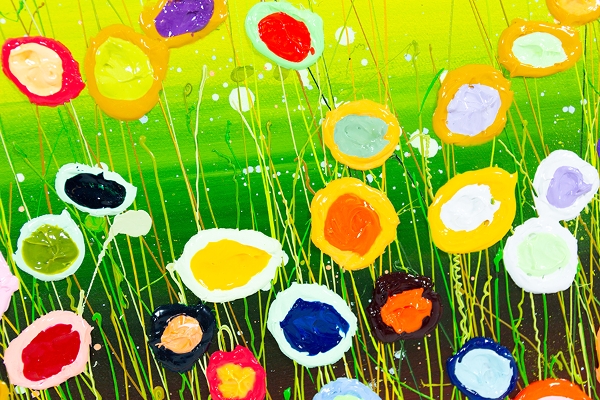 MURAVYEVA Yulia - Rising sun in a flowerfield
