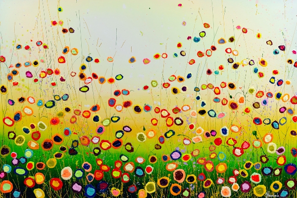 MURAVYEVA Yulia - Rising sun over a flowerfield