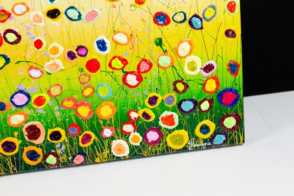 MURAVYEVA Yulia - Rising sun over a flowerfield