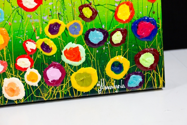 MURAVYEVA Yulia - Rising sun over a flowerfield
