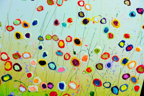 MURAVYEVA Yulia - Rising sun over a flowerfield