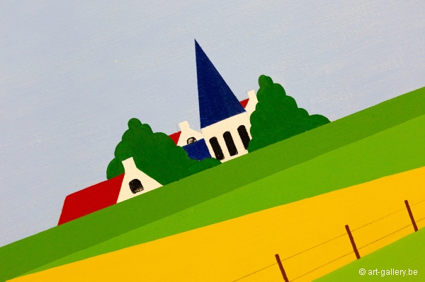 WILLAERT Joseph - Landschap in wolk