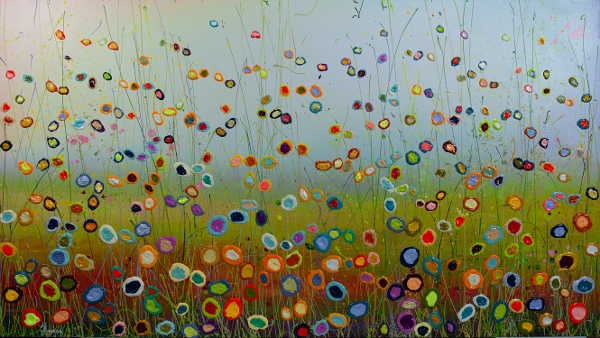 MURAVYEVA Yulia - Rising sun over a flowerfield