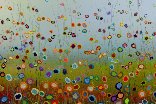 MURAVYEVA Yulia - Rising sun over a flowerfield