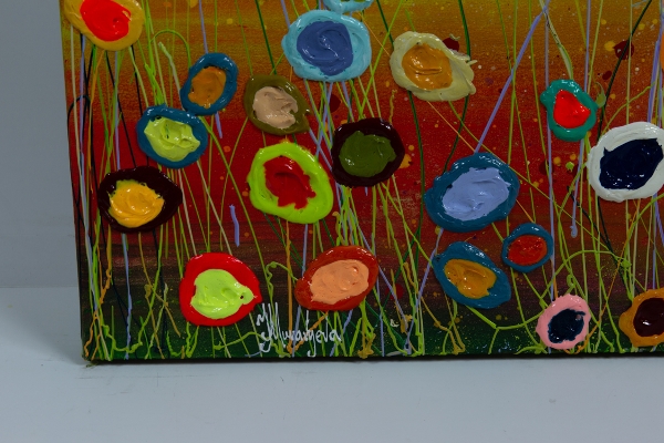 MURAVYEVA Yulia - Rising sun over a flowerfield