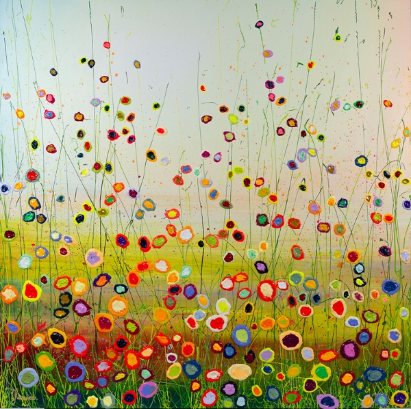 MURAVYEVA Yulia - Sand colors flower field