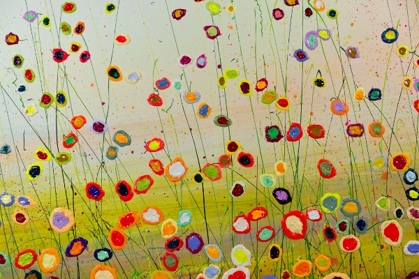 MURAVYEVA Yulia - Sand colors flower field