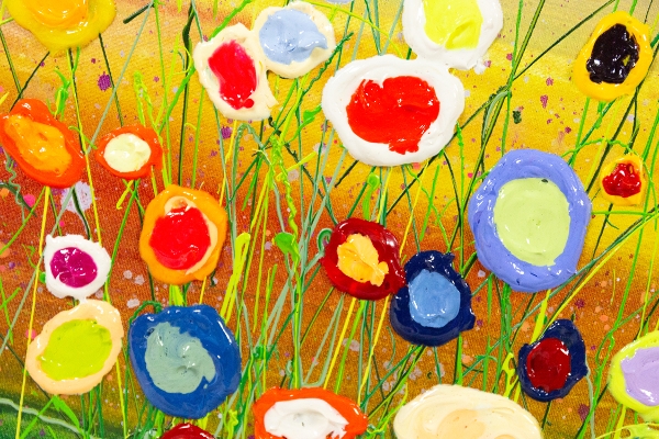 MURAVYEVA Yulia - Sand colors flower field