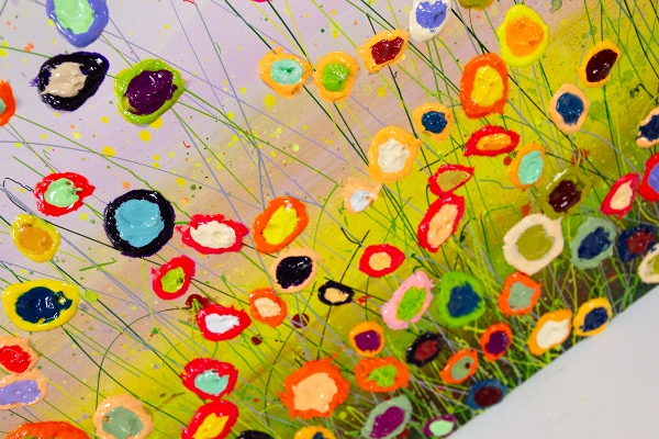 MURAVYEVA Yulia - Sunset over flowerfield