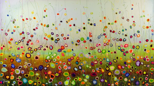 MURAVYEVA Yulia - Red haze over flower field