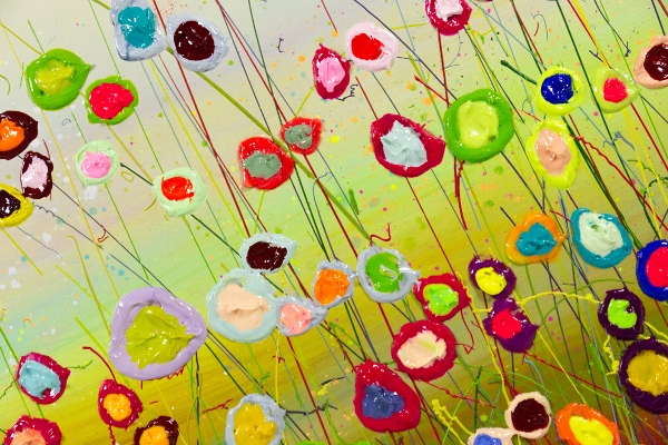 MURAVYEVA Yulia - Red haze over flower field